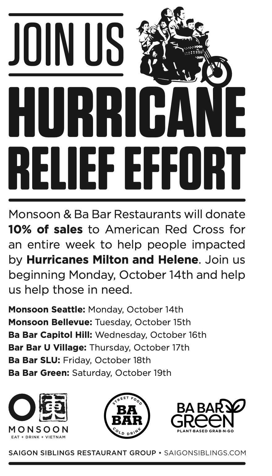 Support Hurricane Relief Effort