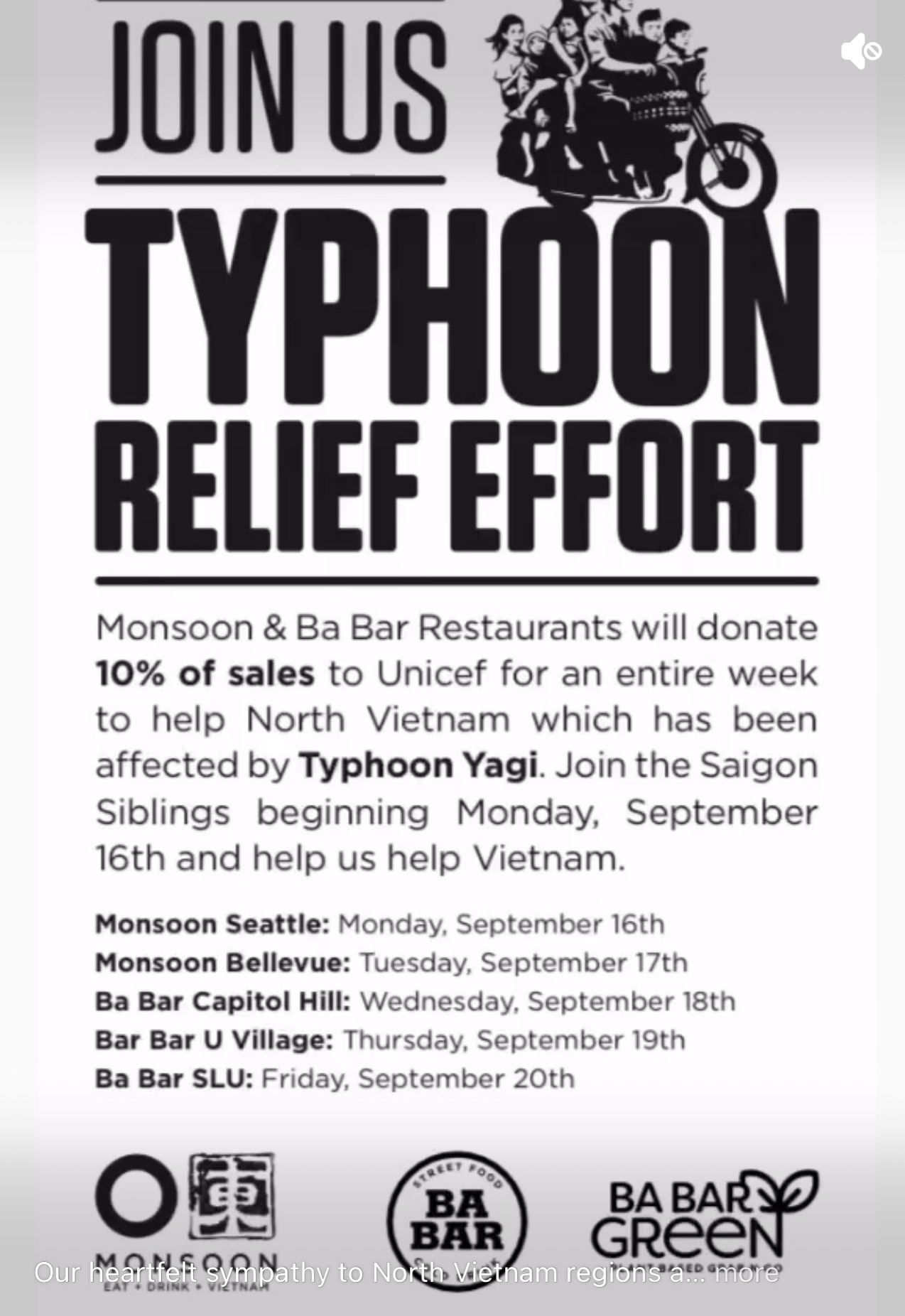 Support Typhoon Relief Effort